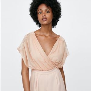 Zara Blush Jumpsuit